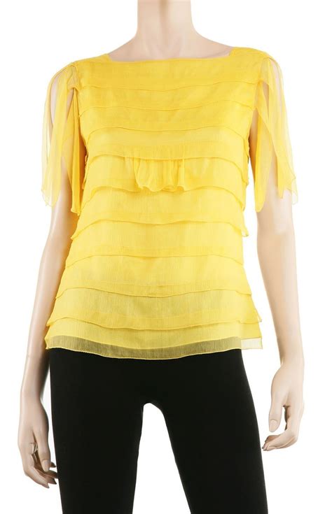 yellow blouses for women blouses for women yellow blouse tiered blouse