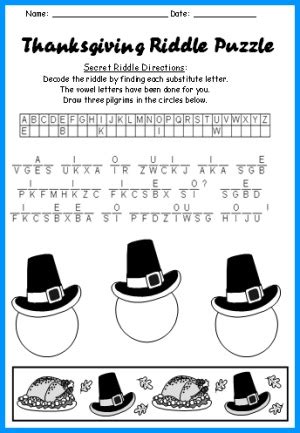 Check spelling or type a new query. Thanksgiving Bulletin Board Displays and Puzzles For ...
