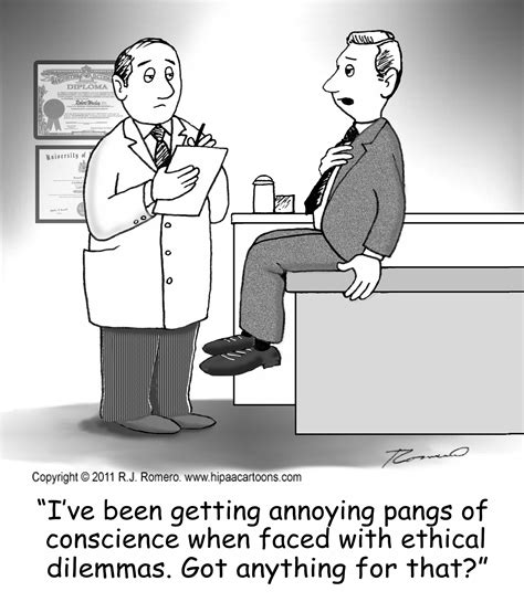 Compliance & Ethics Cartoons — HIPAA Cartoons