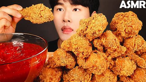 Asmr Korean Fried Chicken Seasoned Chicken Mukbang No Talking Sexiezpix Web Porn