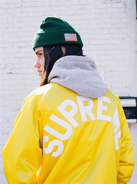 Choose from a curated selection of yellow wallpapers for your mobile and desktop screens. THROWBACK: SUPREME × CHAMPION Satin Varsity Jacket ...