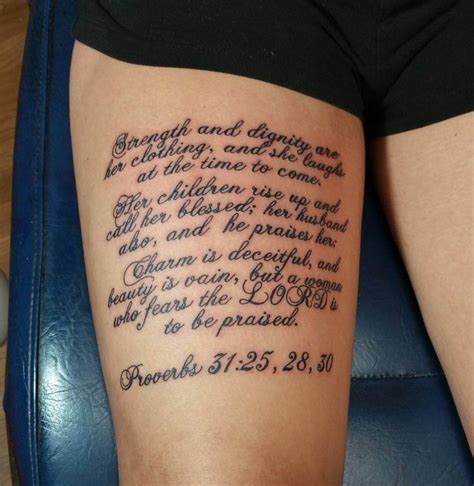 Scripture Tattoos For Women Ideas And Designs For Girls Verse