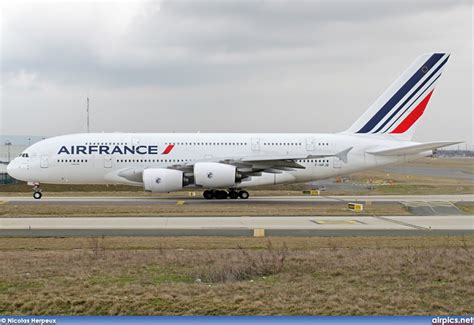F Hpjb Airbus A380 800 Air France Large Size