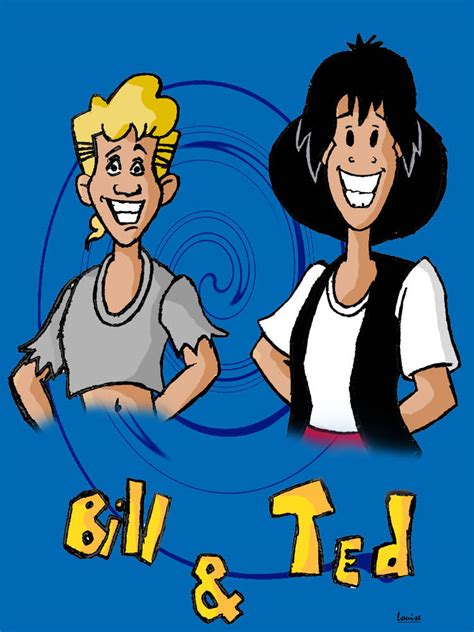 Bill And Ted Coloured By Matrixbabe On Deviantart