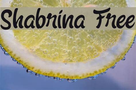 Licensed for personal and commercial use. Shabrina Free Font - free fonts download