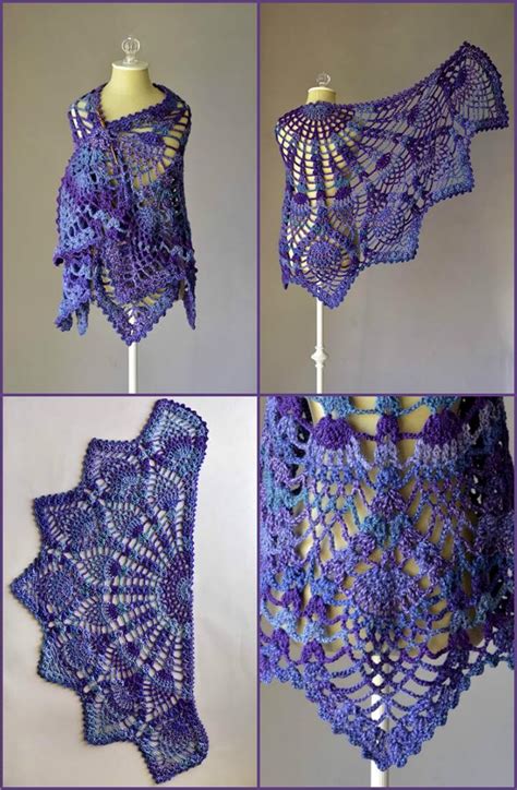 As i continue to draw new templates i will post them here for you to download your free printable punch needle patterns. 100 Free Crochet Shawl Patterns - Free Crochet Patterns ...