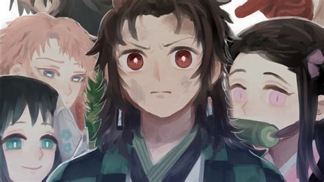 Demon Slayer Giyuu Tomioka Makomo Nezuko Kamado Sabito Tanjirou Kamado