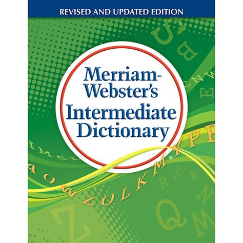 Merriam Websters Intermediate Dictionary Mw 6794 Merriam Webster