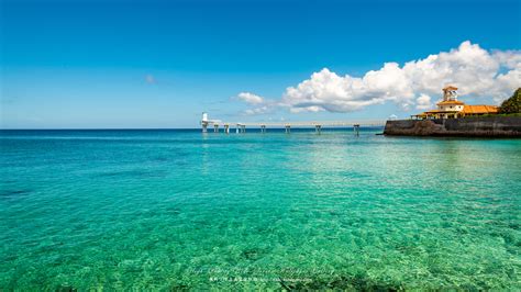 自然風景のワイド壁紙 1920x1080：沖縄－エメラルドグリーンのブセナビーチ 3｜無料ワイド高画質壁紙館