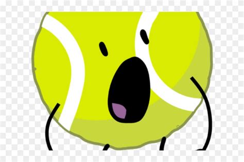 Tennis Ball Clipart Bfb Tennis Ball Bfb Characters Free Transparent Png Clipart Images Download