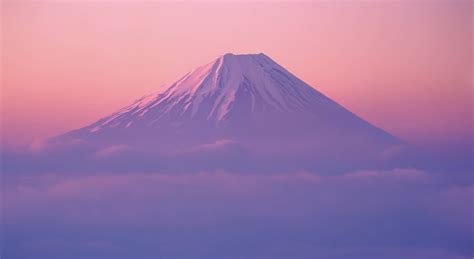 Mount Fuji Volcano Mountains Hd Wallpaper Wallpaper Flare