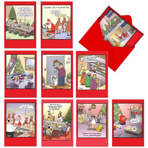 Funny Christmas Cards Boxed Sets