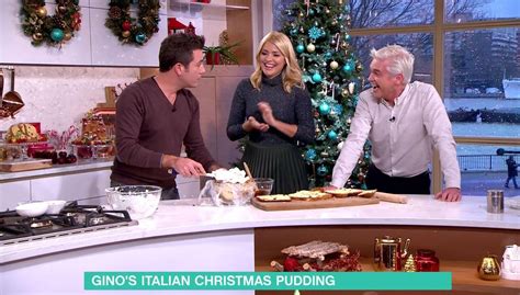 Gino D Acampo Leaves Holly Willoughby And Phillip Schofield In Hysterics With Cheeky Sex