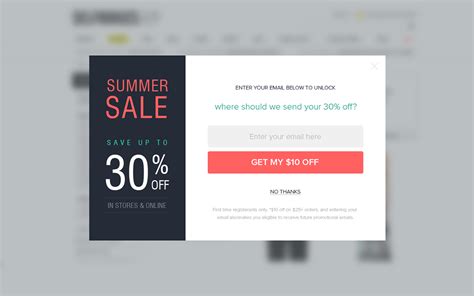 Popup Modal Window Designs On Behance