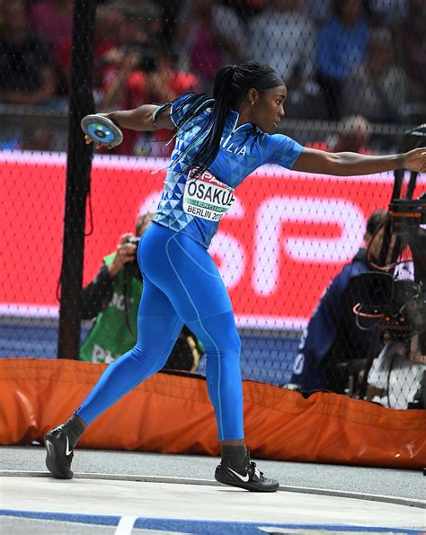 Lei, daisy osakue, atleta delle fiamme gialle e medaglia d'oro alle universiadi 2019, è la discobola italiana che detiene il record nazionale under 23. FIDAL - Federazione Italiana Di Atletica Leggera