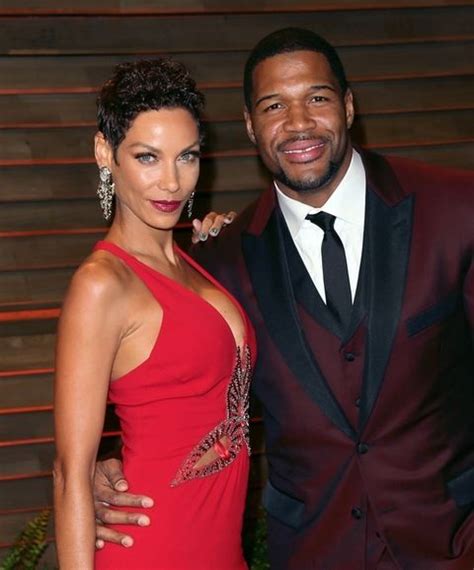 Michael Strahan And Nicole Murphy Before The Split Nicole Murphy Michael Strahan Nicole