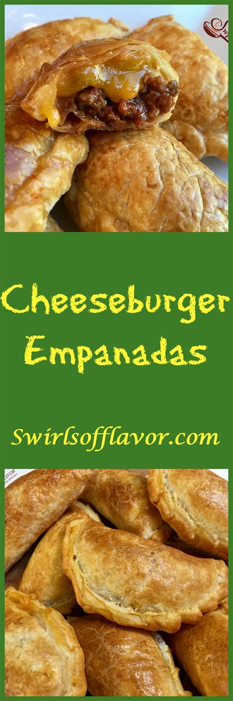 Cheeseburger Empanadas Swirls Of Flavor