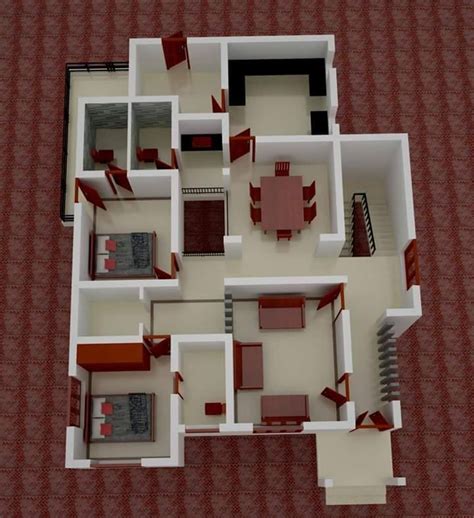 Available on desktop only, this program generates a 3d image of your room creations in under 5 minutes. 650 Square Feet 2 Bedroom Low Budget Contemporary Modern ...