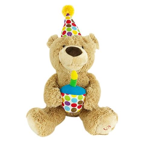 Animated Happy Birthday 10 Bear By Gund