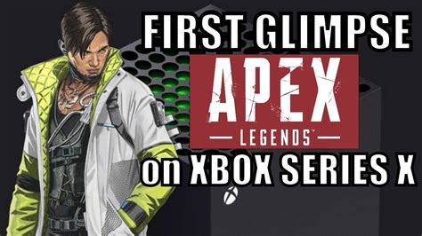 First Glimpse At Apex Legends On Xbox Series X 8 Bit Eric Youtube