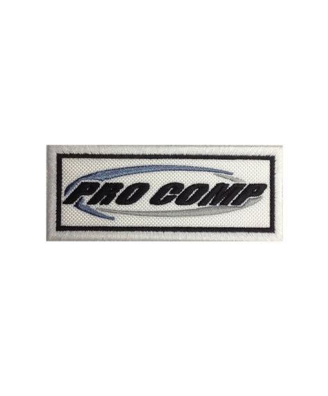 0544 Embroidered Badge Patch Sew On Pro Comp 100mmx40mm