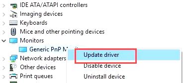 Windows 8.1 pro 64 bit. Generic PnP Monitor Driver Windows 10 64 bit Download Problem