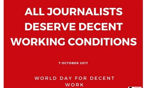 Today Is The World Day For Decent Work European Federation Of