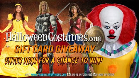 Spirit halloween gift card giveaway. Win a $50 Gift Card to HalloweenCostumes Giveaway Contest ...