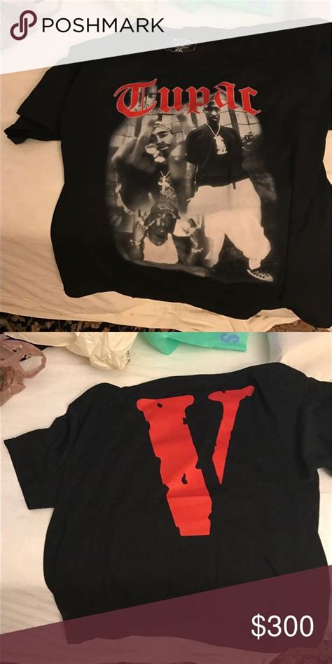 Vlone X Tupac Xxl Clothes Design Tops And Tees Xxl