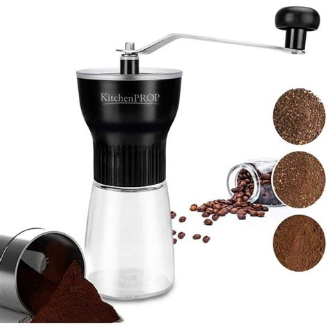 Kitchen Prop Manual Coffee Grinder Home Edition Adjustable Ceramic