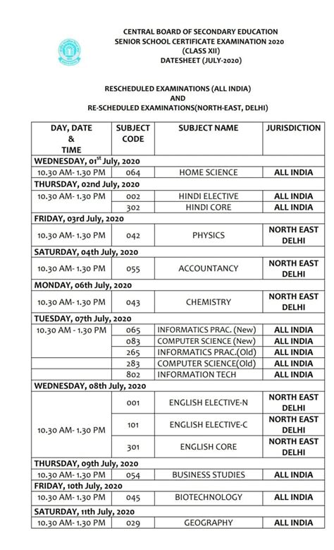 CBSE Releases Revised Exam Dates The Live Nagpur