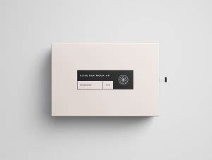 Download Rectangle Slide Box Mockup