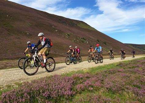 Guided Mountain Bike Tour Scotland Highlands Coast To