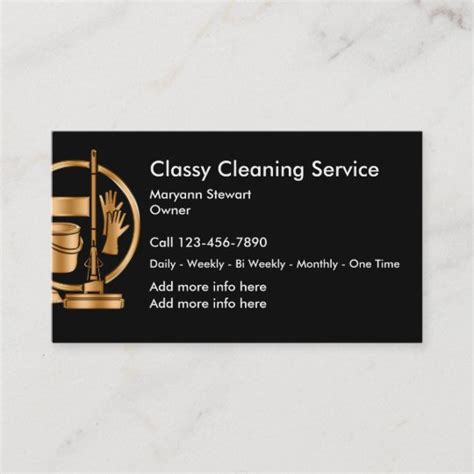 Check spelling or type a new query. Classy Cleaning Service Business Cards | Zazzle.com