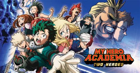 My Hero Academia Two Heroes Dvdblu Ray Combo Out Now