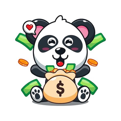 Panda Money Vectors Illustrations For Free Download Freepik