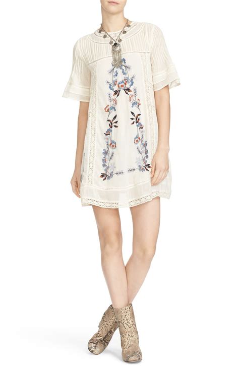 Buy Free People Perfectly Victorian Minidress Cream At 40 Off