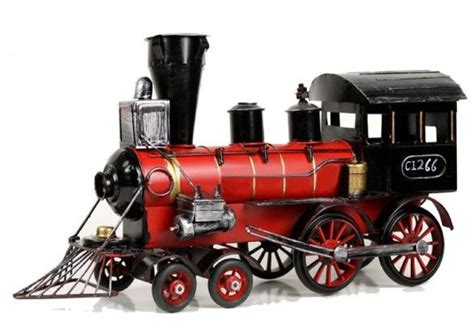 Handmade Antique Tin Model Train 1906 Steam Trains Model Trains Toy