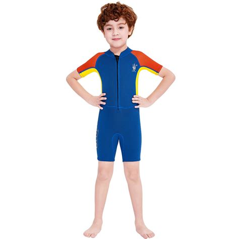 Kids Girls Boys Wetsuit Toddler Neoprene Shorty Thermal Swimsuit 25mm