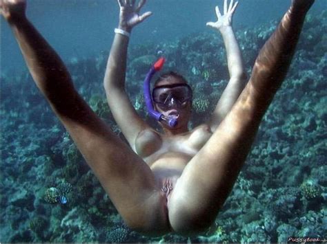Scuba Diving Toples Photos