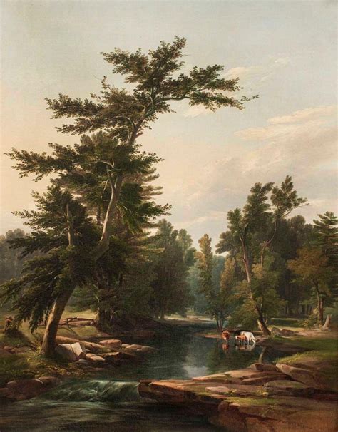 William Hart Scene On The Helderberg Mountains 1849 Landscape By
