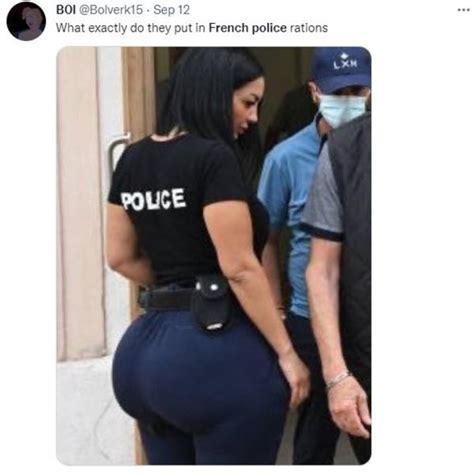 Thicc Thicc French Policewoman Know Your Meme