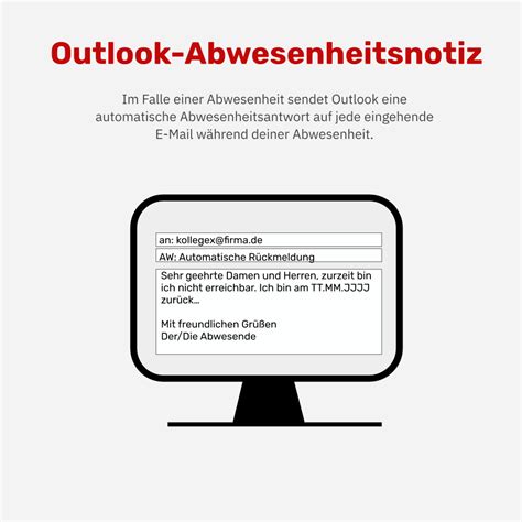Outlook Abwesenheitsnotiz Einrichten Anleitung Und Vorlagen Acquisa