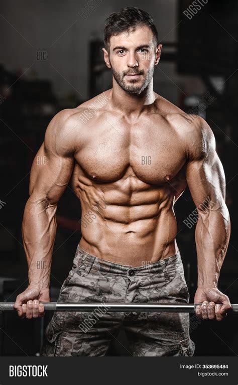 Bodybuilder Strong Man Image Photo Free Trial Bigstock