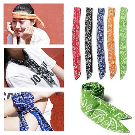 2019 Summer Neck Cooler Scarf Body Ice Cool Cooling Wrap Tie Headband