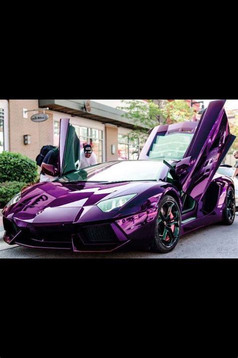 Känn romantiken i luften och låt bild hjärtan översvämma din telefon. Purple Lambourghini ♥ (med bilder) | Lyxbilar, Coola bilar ...