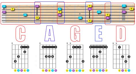 Guitar Caged System Interactive Tutorial