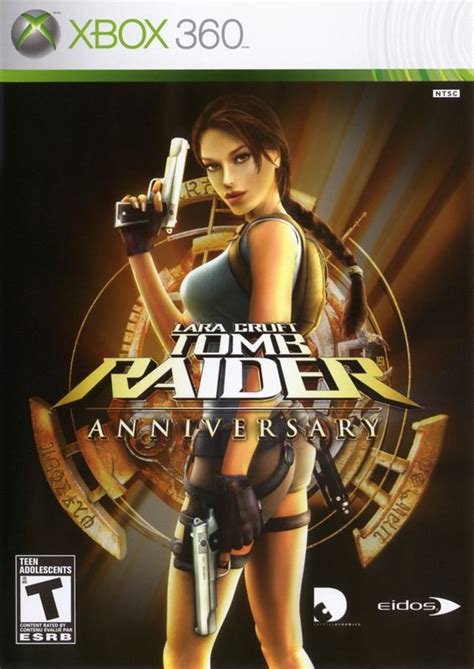 Lara Croft Tomb Raider Anniversary Cover Or Packaging Material Mobygames