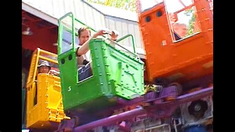 Veggie Tales Sideshow Spin 2006 Off Ride Footage Dollywood Theme