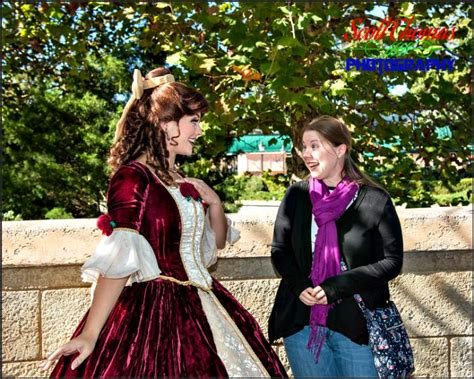 Disney Pic of the Week: Meeting Belle at Christmas Time in ...